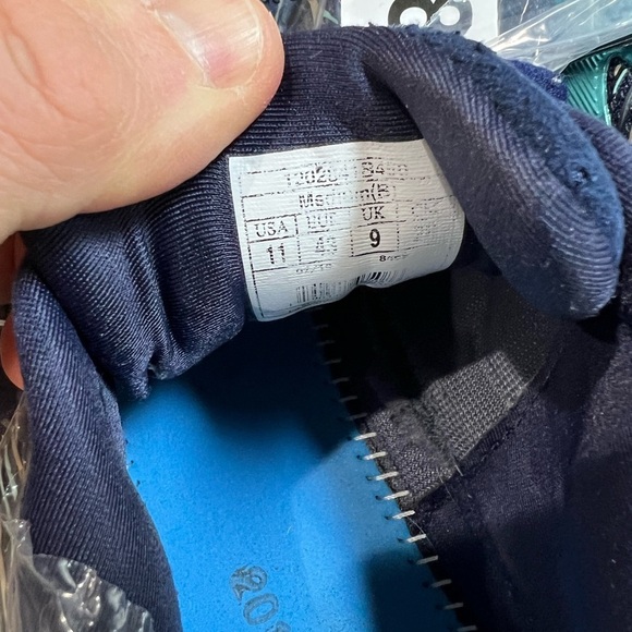 Brooks Sz. 11 GTS19 Adrenaline Navy Mesh Knit Lightweight Athletic Running Shoe - Picture 11 of 12